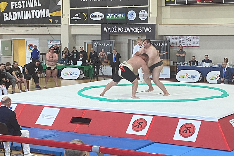  Turniej sumo w Suwałkach