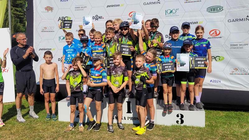 13 medali w Prostkach Klubu Rowerowego MTB Suwałki