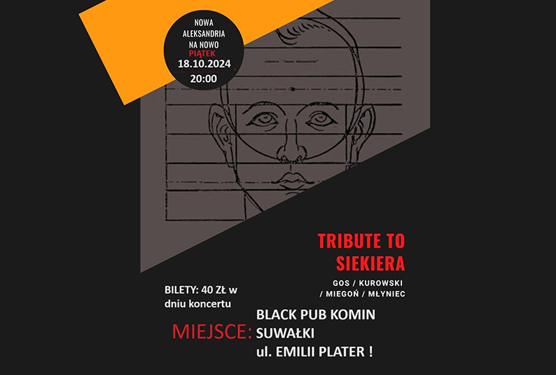 Tribute to Siekiera w Black Pub Komin - KONCERT ODWOŁANY