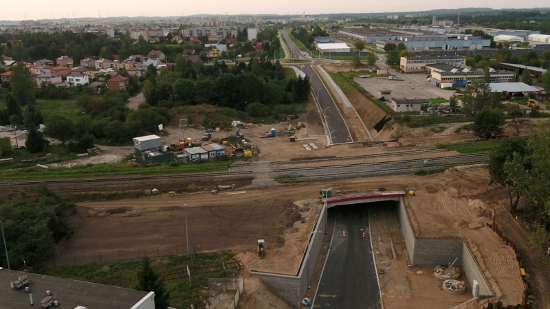 Dronem nad trasą wschodnią