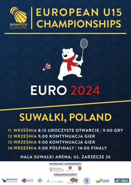 Mistrzostwa Europy U15 w Suwałkach