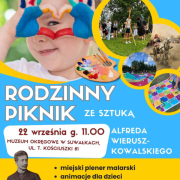 Rodzinny piknik ze sztuką Alfreda Wierusza-Kowalskiego