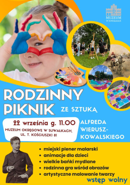 Rodzinny piknik ze sztuką Alfreda Wierusza-Kowalskiego