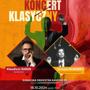 Filharmonia Suwałk. Koncert klasyczny. Jesienne barwy muzyki. Zapraszamy do konkursu!