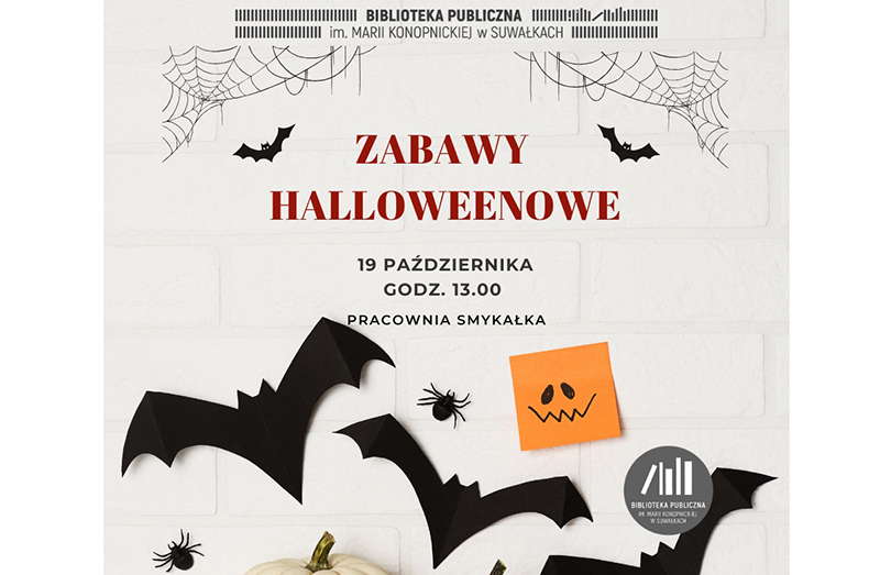 Zabawy halloweenowe w Bibliotece