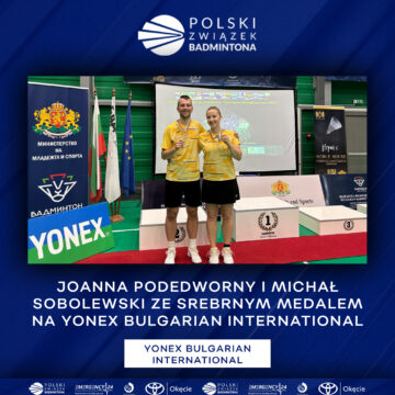 Sukces badmintonistów w Bułgarii