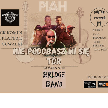 Koncert PIAHu w Kominie + Bridge Band