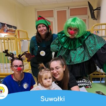 Fundacja Dr Clown w suwalskim szpitalu