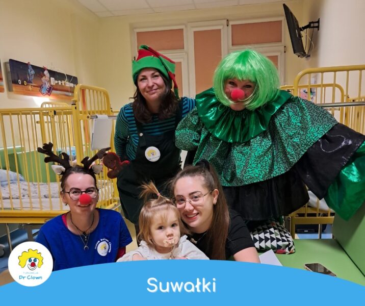 Fundacja Dr Clown w suwalskim szpitalu