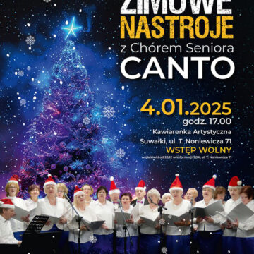 „Zimowe nastroje” koncert Chóru Seniora CANTO