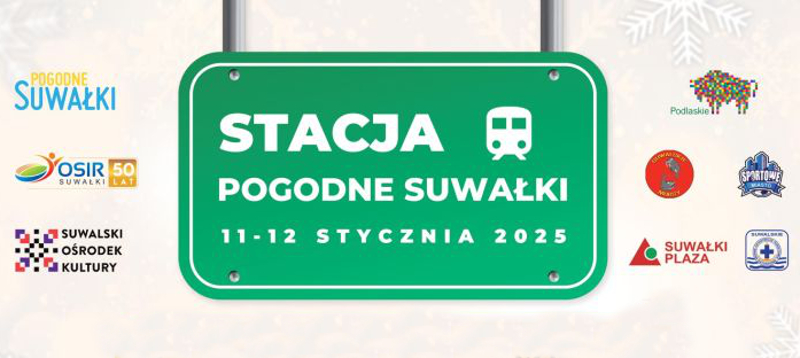 Stacja Pogodne Suwałki | Zimowe miasto w artystycznej instalacji