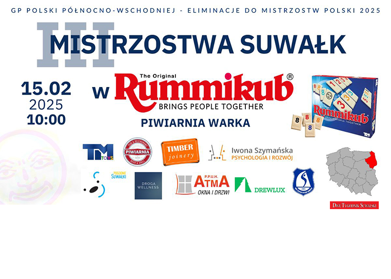 III Mistrzostwa Suwałk w Rummikub