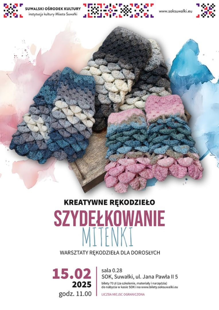 Kreatywne rękodzieło | Szydełkowanie MITENKI