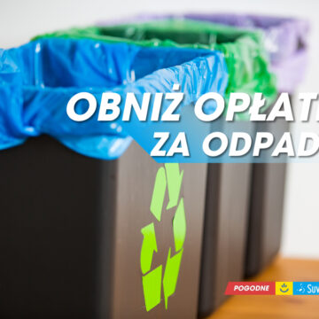 Obniż opłatę za odpady