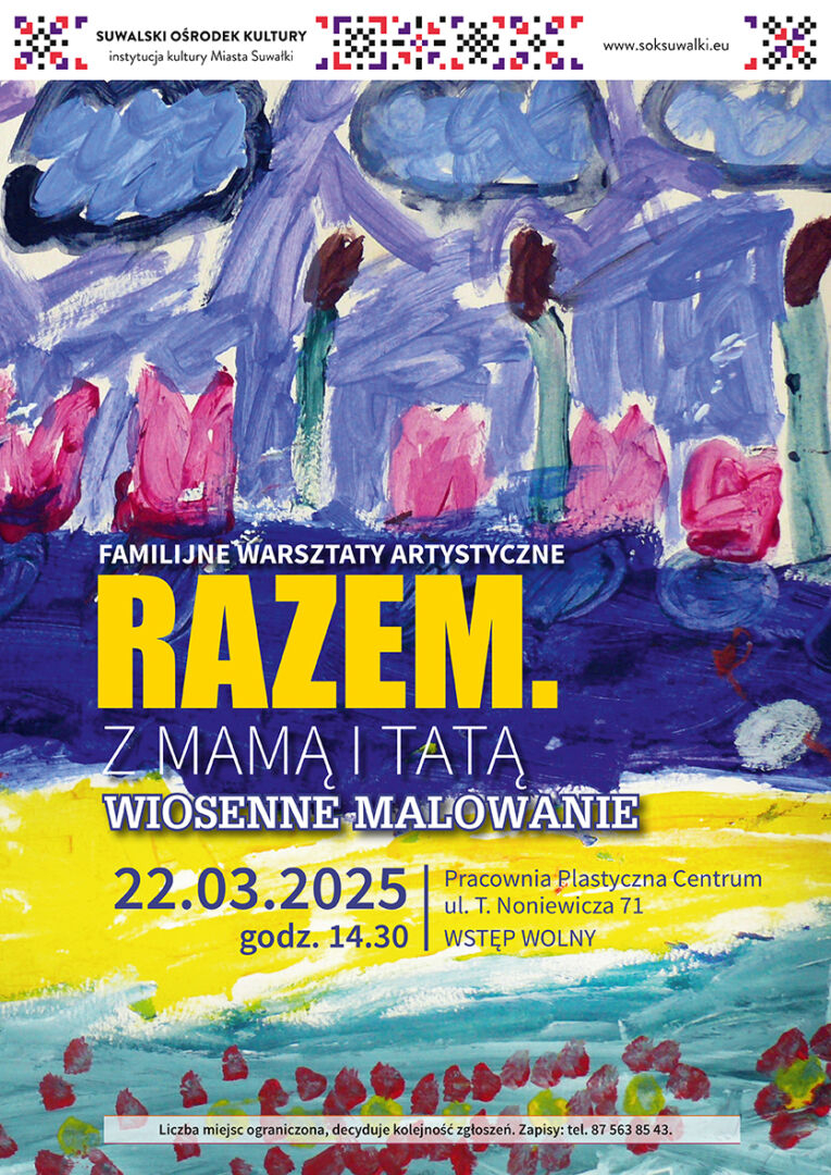 Razem. Z mamą i tatą. „Wiosenne malowanie”