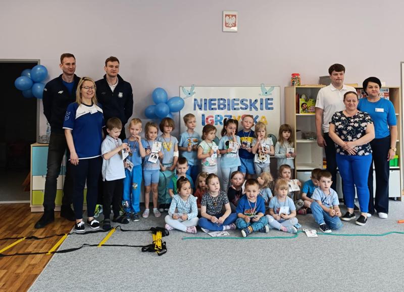 Niebieskie Igrzyska w Przedszkolu nr 5