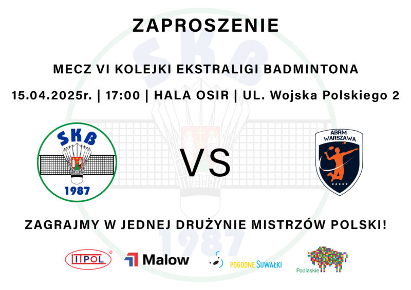 Mecz SKB Litpol-Malow w Suwałkach