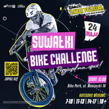 „Suwałki Bike Challenge – przejazd na czas!”