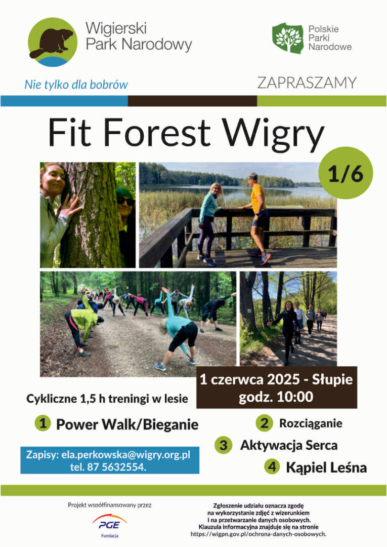 WPN zaprasza na Fit Forest Wigry 2025