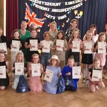 V Międzyszkolny Konkurs Piosenki Anglojęzycznej Let’s sing