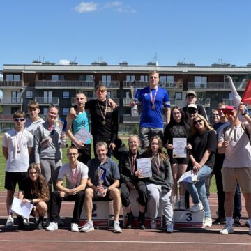 Lekkoatleci z Zespołu Szkół CKR najlepsi