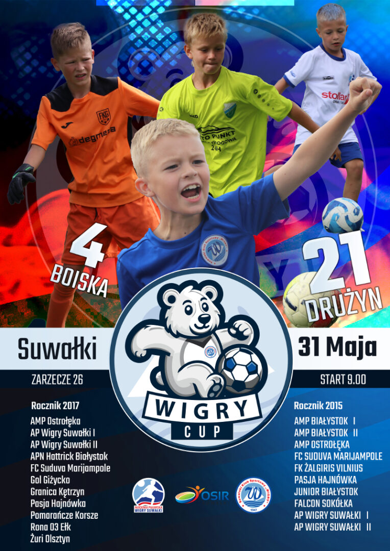 𝐖𝐢𝐠𝐫𝐲 𝐂𝐔𝐏 𝟐𝟎𝟐𝟓 – Piłkarskie święto najmłodszych już 31 maja!