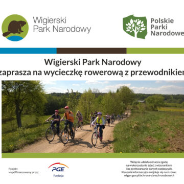 Wigierski Park Narodowy zaprasza na wycieczkę rowerową z przewodnikiem
