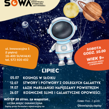Kosmiczne wakacyjne poranki z SOWA