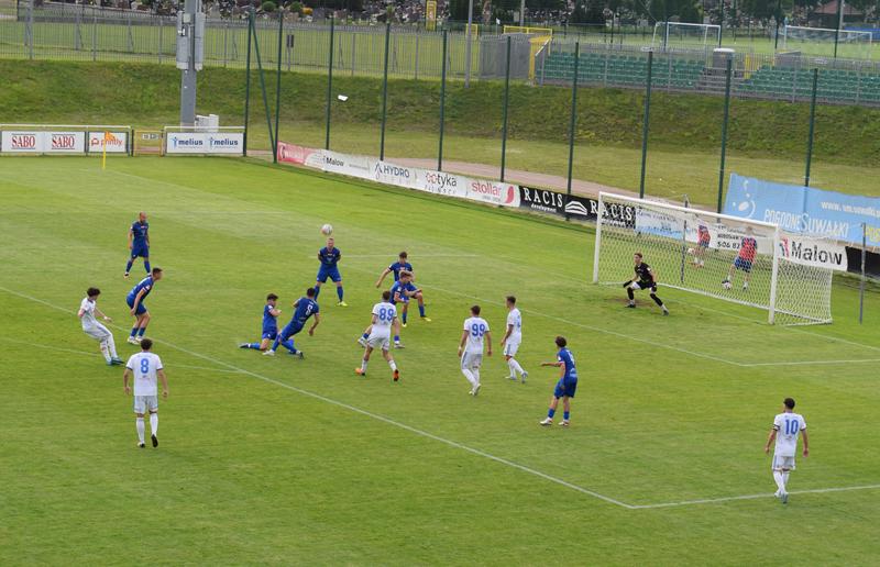Pierwszy sparing piłkarzy Wigier