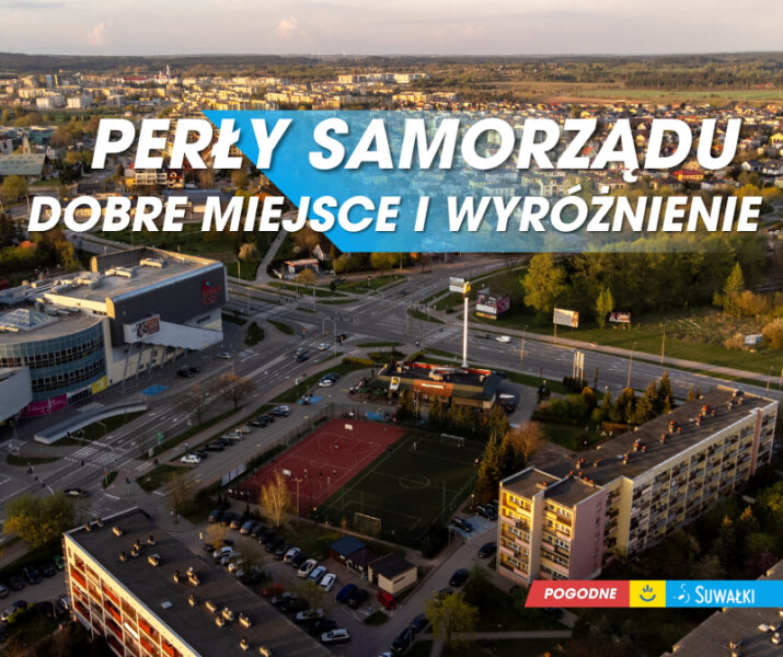 Suwałki wśród „Pereł Samorządu 2025” – wyróżnienie za wsparcie młodych!