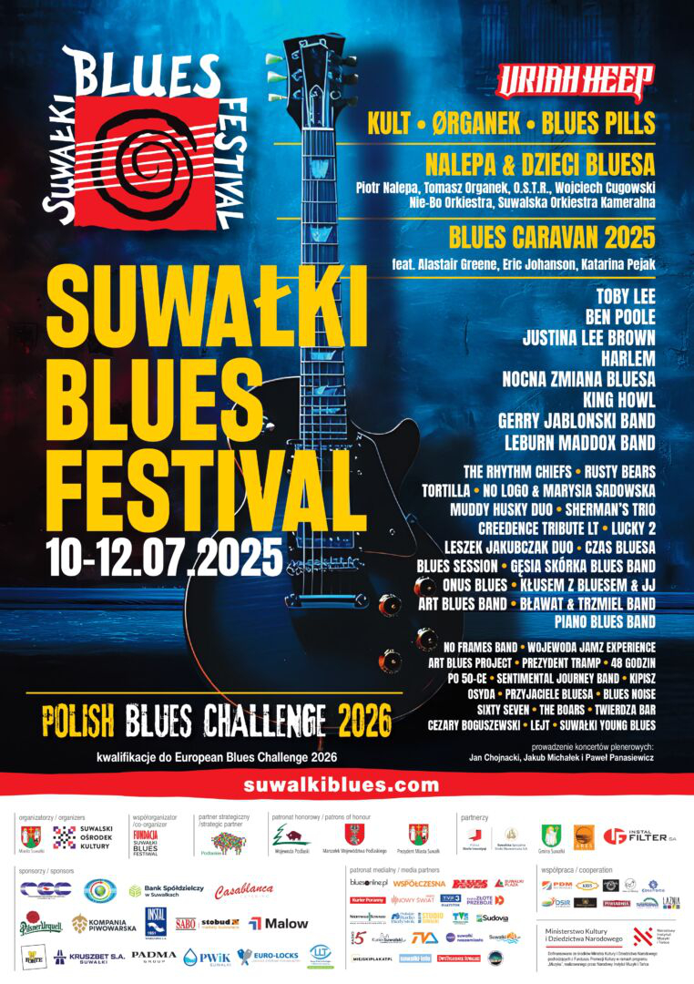 18 edycja Suwałki Blues Festival 2025
