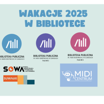 Wakacje 2025 z Biblioteką