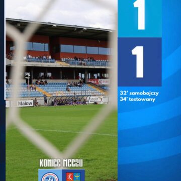 Remis Wigier w pierwszym sparingu
