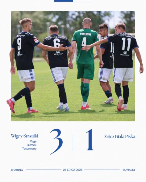 Zwycięstwo Wigier w sparingu