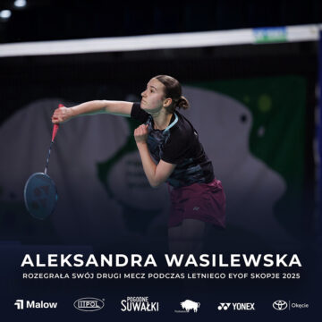 Zwycięstwa suwalskiej badmintonistki