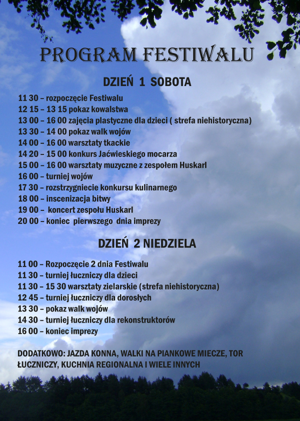 III Historyczny Festiwal Jaćwieski nad Hańczą