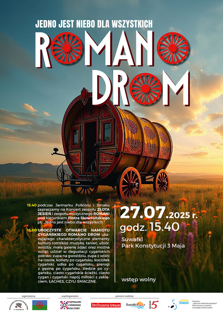 Koncert „Jedno jest niebo dla wszystkich” oraz Otwarcie Namiotu Cygańskiego ROMANO DROM