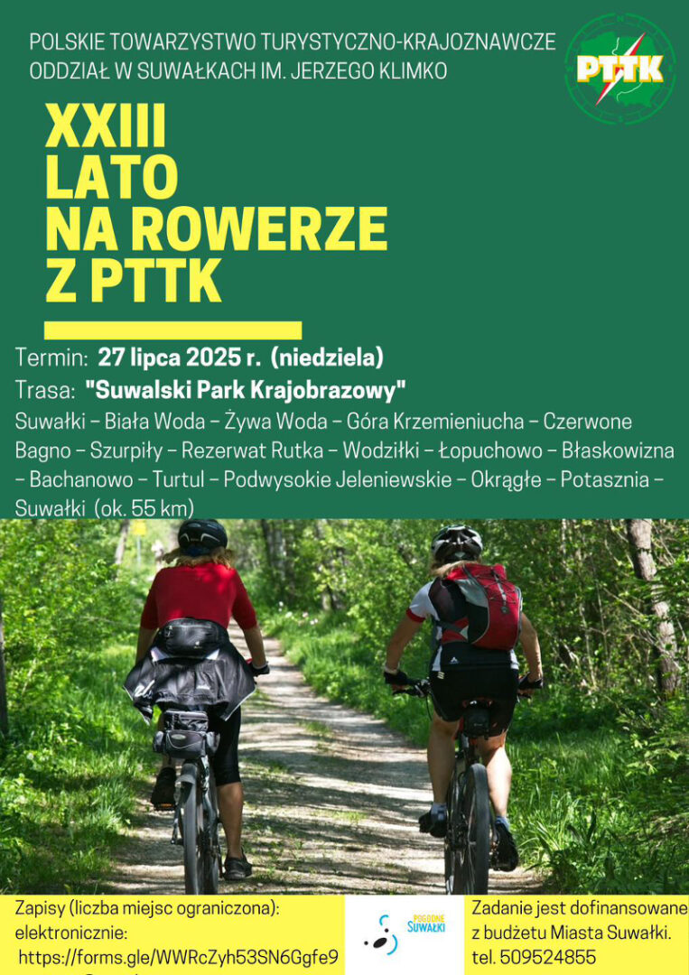 Lato na rowerze z PTTK