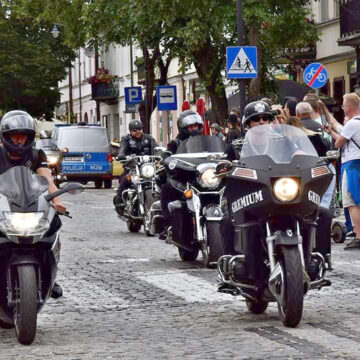 Bluesowa parada i pokaz motocykli