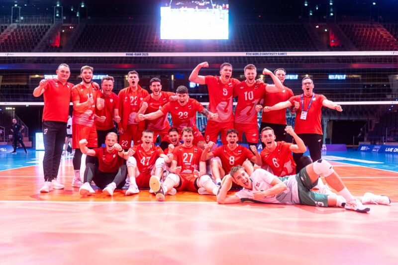 Siatkarz Ślepska Malow Suwałki w finale Uniwersjady