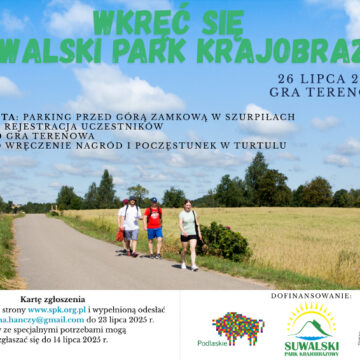 Gra terenowa w Suwalskim Parku Krajobrazowym