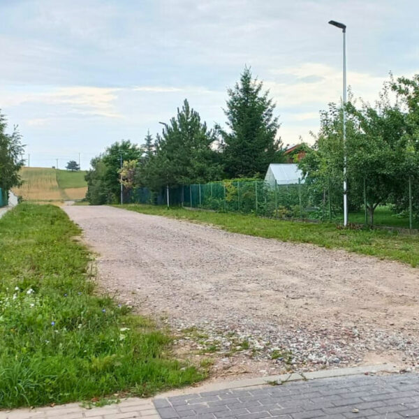 Ul. S. Krzesickiego z oświetleniem