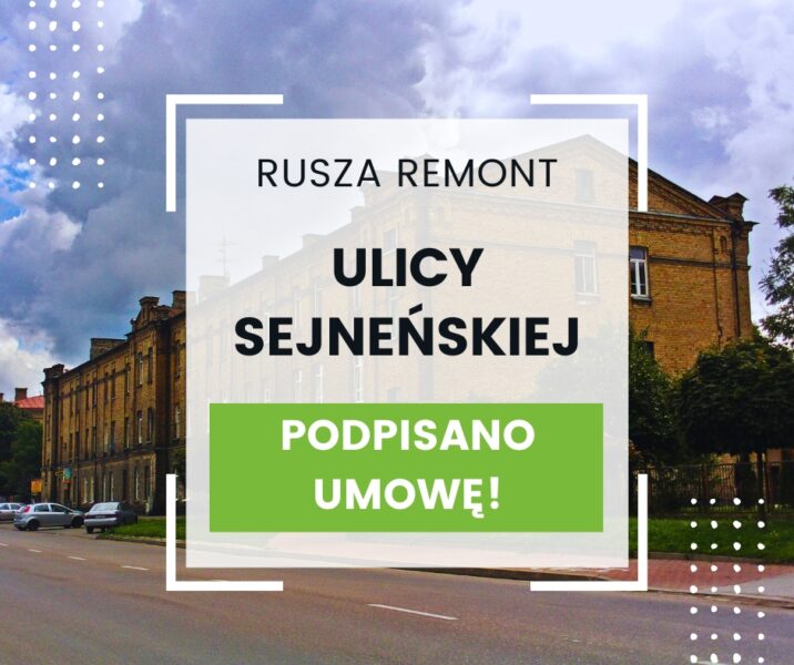 Rusza remont ul. Sejneńskiej