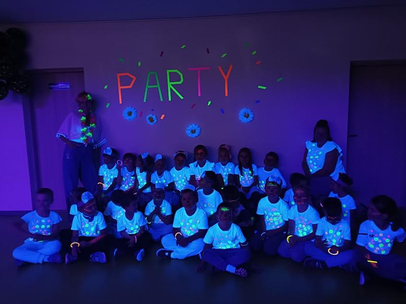 Fluo Party w Przedszkolu nr 1