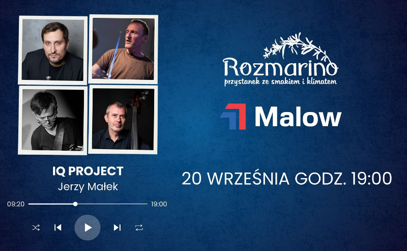 Koncert w Rozmarino: Jerzy Małek
