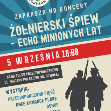 14 Pułku Przeciwpancernego zaprasza na koncert „Żołnierski Śpiew – Echo Minionych Lat”