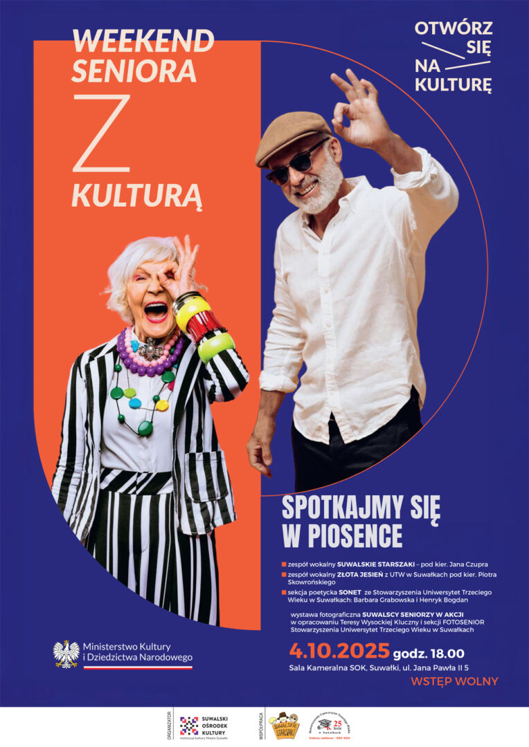 Weekend Seniora z Kulturą: Spotkajmy się w piosence
