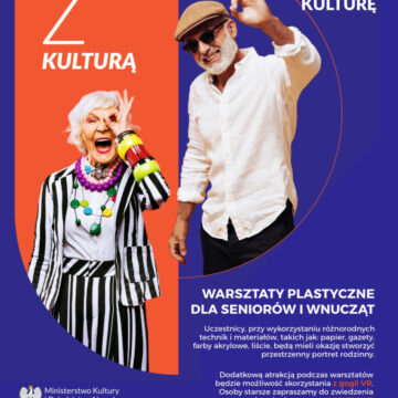 Weekend Seniora z Kulturą: Warsztaty plastyczne dla seniorów i wnucząt