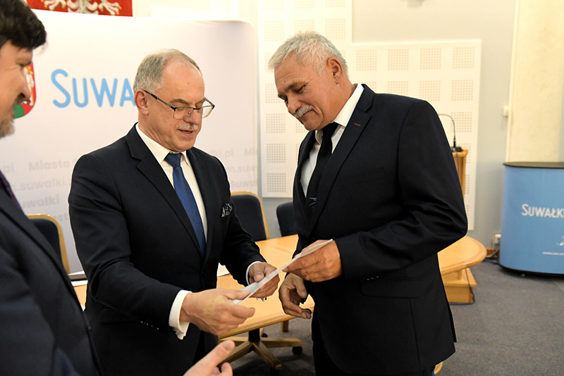 Wyróżnieni zawodnicy sekcji modelarstwa lotniczego