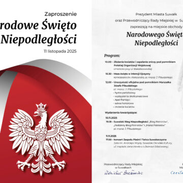 Zaproszenie na Narodowe Święto Niepodległości